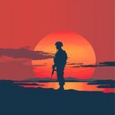 emotional melody honoring a soldier's heartfelt goodbye.