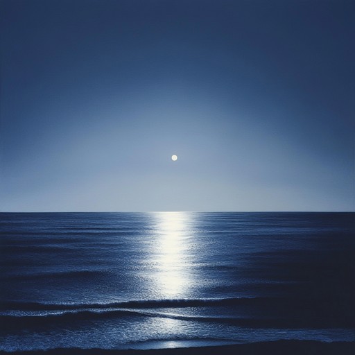 Immerse in the calming reverberations of a moonlit seaside, orchestrated through expansive synthscapes enveloping the listener in a blanket of serene, dreamy sound.