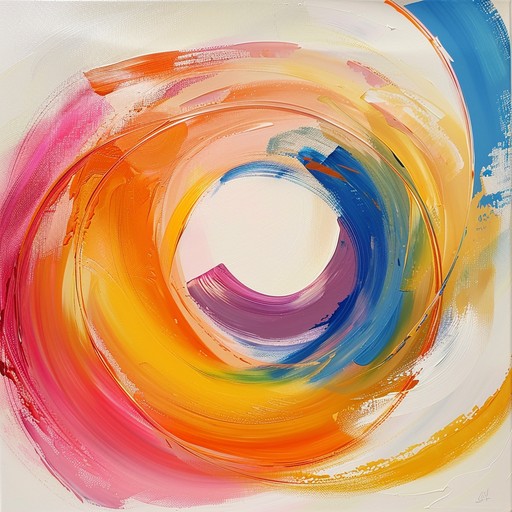 This track is a kaleidoscopic journey through a vivid, art inspired soundscape where every note and texture evokes a sense of pure euphoria and ecstasy. Colors seem to bleed from the music, reaching peaks of joy and bliss.