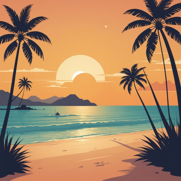 This track combines ethereal soundscapes with the rhythmic pulse of tropical islands, creating a serene and mystic atmosphere. Designed to transport listeners to a sunlit, dreamy coastal paradise, the music integrates slow, flowing melodies with natural sounds, capturing the essence of an untouched tropical escape.