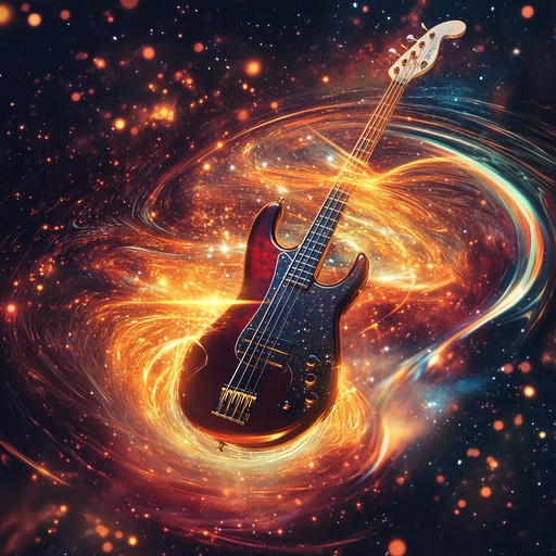 A vibrant instrumental piece combining the infectious grooves of funk rock with galactic synth elements, creating an uplifting journey through rhythm and space.