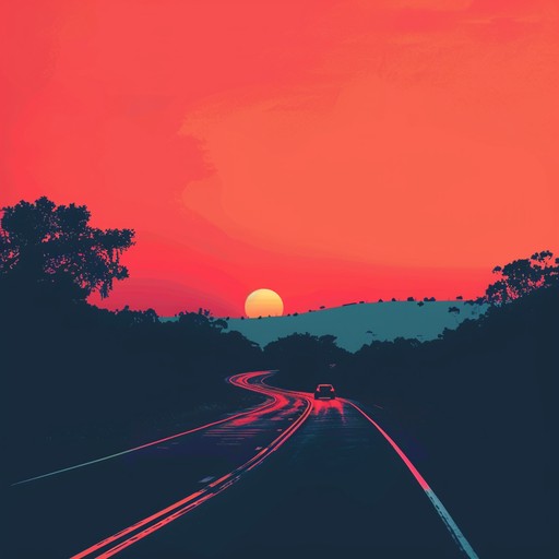 This gentle and melodic soft rock instrumental evokes the feeling of a peaceful sunset drive down a coastal highway, with warm breezes and golden light filtering through the windows. Lush layers of clean electric guitar, smooth basslines, and understated percussion create an atmosphere of relaxation and contentment, perfect for unwinding after a long day or reminiscing about cherished memories.