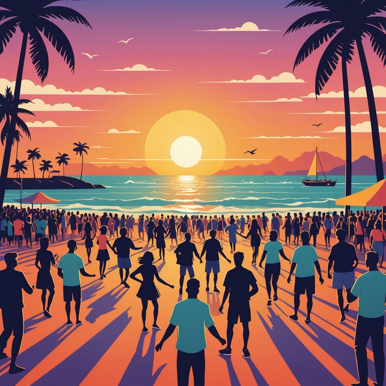 Designed to transport listeners to a lively festival on a vibrant caribbean island, this track combines classic reggae sounds with infectious dancehall grooves to create an atmosphere of pure exhilaration and festivity.