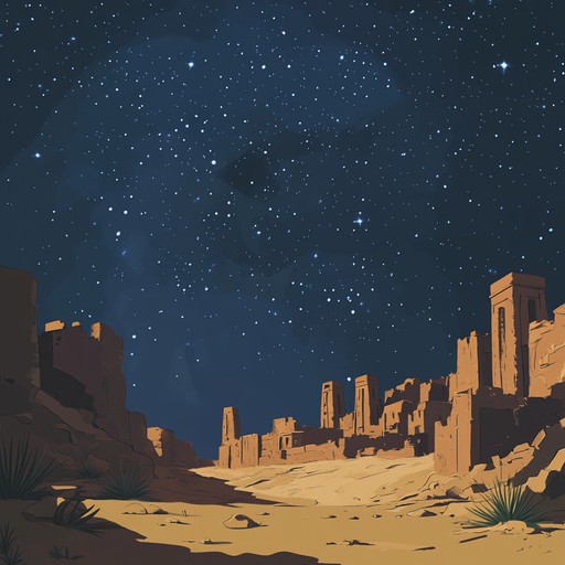 Captivating fusion track merging traditional middle eastern and contemporary ambient sounds. Oud and synth represent the desert’s mystical spell.