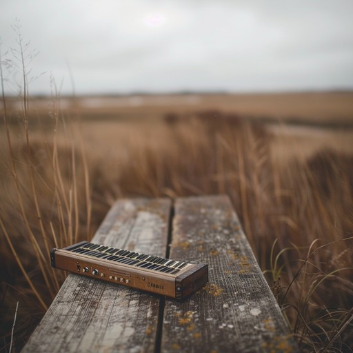 Immerse in the gentle harmonica sounds that narrate the tranquility and vastness of the american plains, inviting the listener into a reflective journey through time and space.