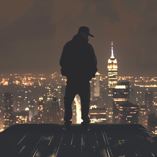 This vigorous composition integrates robust basslines and cutting edge snares, perfect for rap showcases and high energy environments. The music embodies city life, offering a visceral, rhythmic experience.