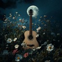 intimately soft melodies under moonlight garden skies