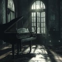 eerie piano melodies haunt the silence