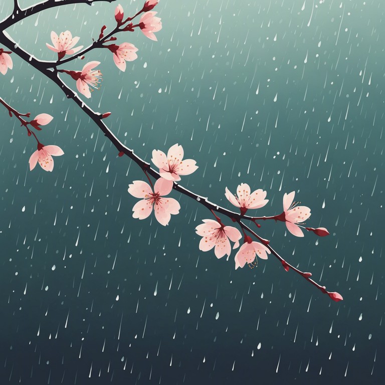 This instrumental piece evokes feelings of gentle sadness and introspection, perfect for capturing moments of quiet contemplation in anime. The music flows like soft rain falling on delicate sakura branches, providing a backdrop that enhances emotional scenes without overwhelming them.