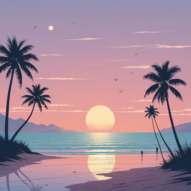 'evening chill vibes' offers a delicate fusion of disco funk elements with mellow tempos and low key percussion, prioritizing a smooth, relaxing listening experience that's perfect for evening socials or personal downtime.