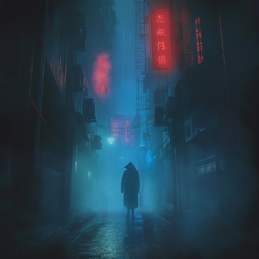 Journey through an emotional soundscape of reflective synths and steady beats, evoking a somber mood illuminated by the faint glow of neon nights and forgotten times