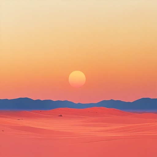 An expansive instrumental journey evoking visions of vast desert landscapes with an atmospheric rock foundation. Ethereal guitar riffs blend seamlessly with ambient soundscapes, creating a dynamic and immersive experience reminiscent of a mirage in the scorching sun.