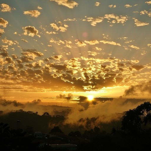 A lively and upbeat forró instrumental that captures the joy and energy of a sunrise dance in the rural sertão region of brazil. The song features the traditional forró instruments, such as the accordion, triangle, and zabumba drum, playing in a fast-paced, syncopated rhythm that invites listeners to dance along. The melody is bright and cheerful, evoking the warm colors of the rising sun and the happiness of the people celebrating life in the countryside.