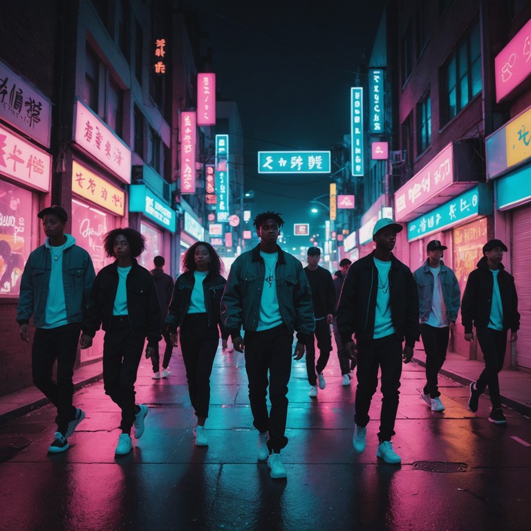 A melting pot of sultry rap verses intertwined with k pop’s unique vibrant beats and styles. The song delivers a mix of urban soundscapes and smooth vocal rap vibratos, creating an anthem for the city nights. Ideal for expressive rap lovers and k pop enthusiasts looking for a unique blend of genres.