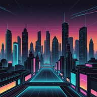 energetic beats in a futuristic soundscape