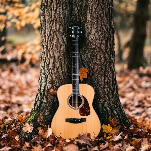 This alternative version emphasizes more on the interaction between the melody and subtle, ambient forest sounds, enhancing the listener's imaginative journey through a verdant and tranquil woodland. The acoustic guitar's melody weaves through the natural soundscape, creating a deeper sense of calm and connection with nature.