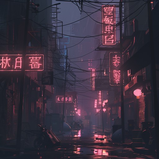 Immerse yourself in moody, down tempo beats and haunting melodies that encapsulate the enigmatic loneliness of city nights. Ambient textures blend with subtle rhythms to evoke a deep, reflective state, portraying the emotional undercurrents of urban solitude.