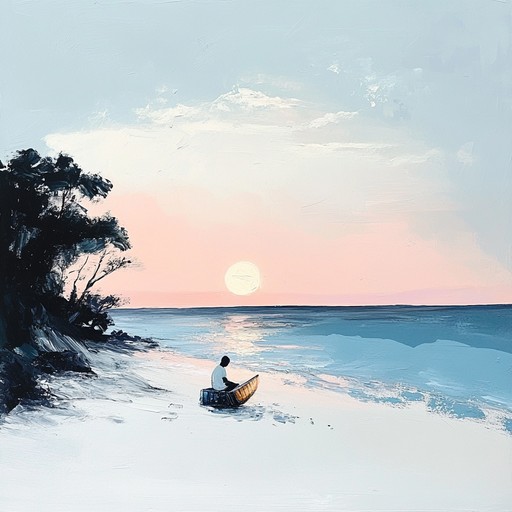Imagine the soft whisper of the ocean as you sit back on a warm sandy beach under a starlit sky. This composition embodies the essence of island life, with mellow tunes that transport you to a tranquil paradise. The music flows like gentle waves, blending rich harmonies that capture the soul of the beautiful, laid back island atmosphere.