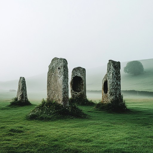 This piece taps into the ethereal sense of timelessness with subtle and delicate piano melodies that hint at ages long past, evoking a world where legends whisper through ruins and mist. The composition should carry listeners on a gentle journey through hidden memories and forgotten places, merging a classical core with timeless tales woven in music.