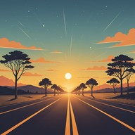 high energy and retro synth vibes for travel.
