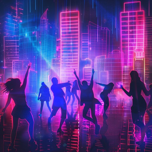 Step into a world of neon lights and exuberant beats with this bright and energetic 80s synthwave instrumental. Featuring infectious grooves perfectly crafted to keep you dancing all night long. This piece captures the colorful spirit and carefree energy of the 1980s, making it ideal for any scenario looking to evoke joy and nostalgia.