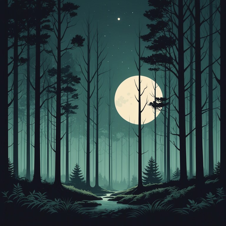 In this transcendent track, the dulcet tones of a dulcimer intertwine with the ambient sounds of a nocturnal forest, evoking a sense of deep peace and connection with nature. Gentle plucks represent the whispering winds while the rhythmic nuance captures the rustle of leaves under a full moon's glow.