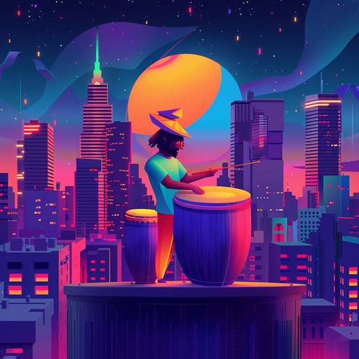 This composition merges the infectious rhythms of afro cuban rumba with a modern urban edge. Congas and bongos set a vibrant tempo, while electric bass adds a gritty undertone, perfect for evoking scenes of city life and energetic movement.