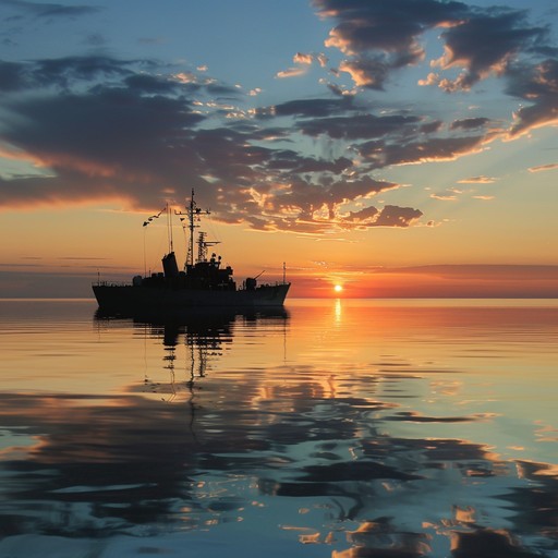 Evoking the somber atmosphere of russian naval voyages, this instrumental piece captures the essence of seafaring life and historical reflections through its poignant melodies. Emotional strings and subtle percussion weave together to tell stories of the deep sea and the sailors' introspective thoughts.