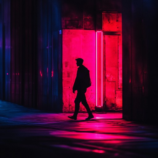 The track opens with a haunting synth melody that echoes through a landscape of warm, vintage tones. Layers of washed out pads and subtle beats create a brooding atmosphere, evoking images of wandering alone under the glow of neon lights in an empty city at night. The composition builds gradually, blending nostalgic soundscapes with a modern chillwave aesthetic, immersing the listener in a contemplative, melancholic journey.