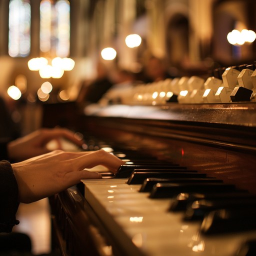 An intense exploration of faith and spirituality using powerful gospel elements. The song blends driving rhythms, soulful melodies, and uplifting harmonies, creating an atmosphere of euphoric celebration. It evokes the energy and passion of a gospel choir, making it an inspirational and empowering experience.