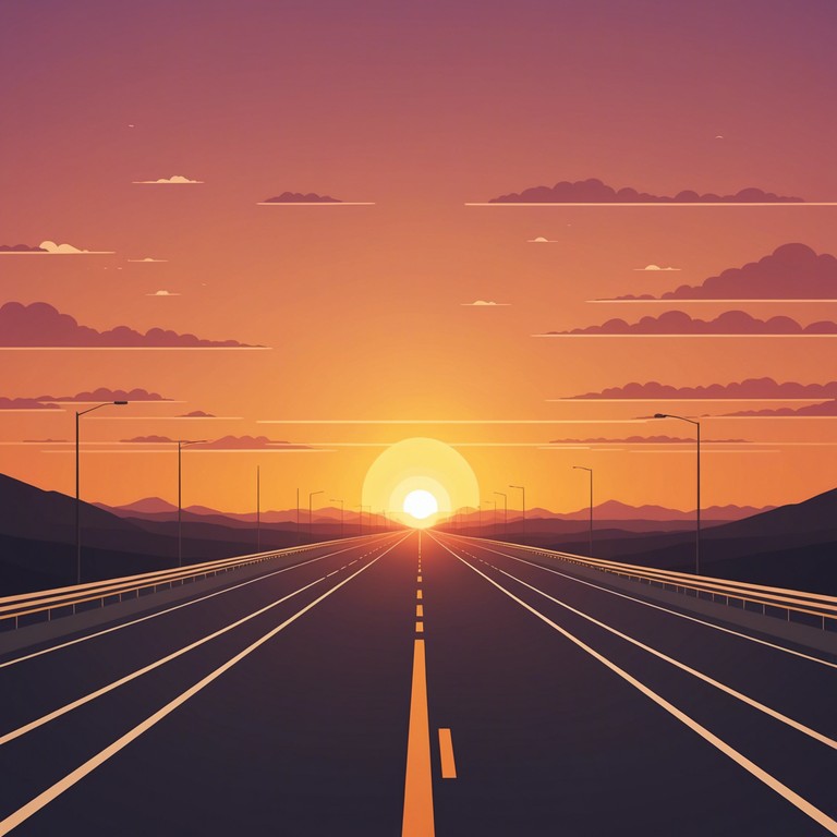 This instrumental track embodies the spirit of americana with an infusion of upbeat rhythms and melodic storytelling. It evokes a sense of adventure and freedom, perfect for a road trip across wide open landscapes. Using primarily an acoustic guitar, the piece flows from gentle soothing strums to lively, energetic bursts, capturing the essence of an expansive, optimistic journey.