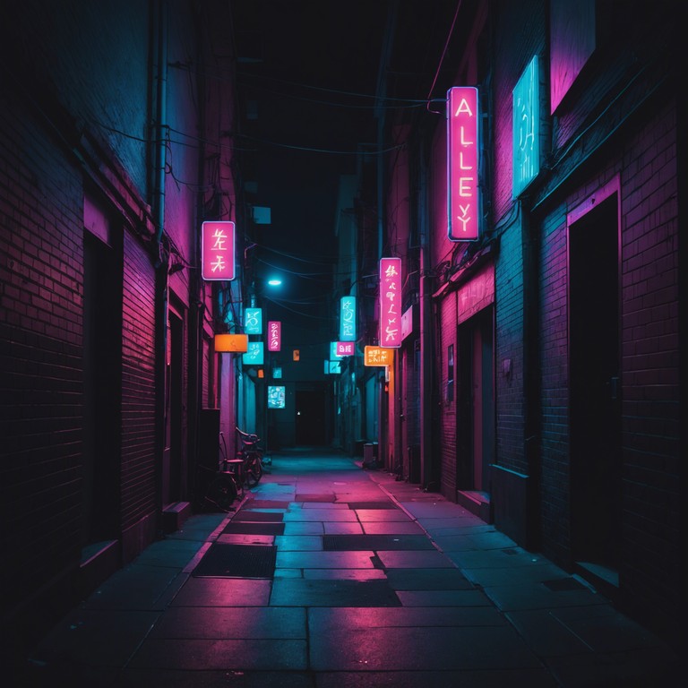 As if revealing the lesser seen side of the city, this track captures the essence of hidden alleyways bathed in neon lights. The music merges the harshness of electronic beats with the floaty, airy feel of synthesizers, depicting a world both familiar and wholly new in a futuristic urban setting.