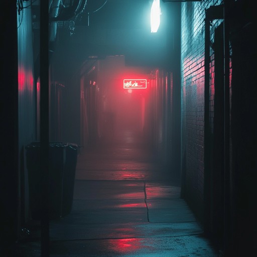 Imagine a dark and smoky alley, lit by flickering neon lights, where tension builds with every step. This instrumental track features a haunting synth melody layered over a pulsating bassline and sharp percussion, creating a dramatic and suspenseful atmosphere that pays homage to classic film noir soundtracks of the 1980s with a modern twist.