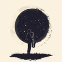 saxophone whispers melodies through quiet night