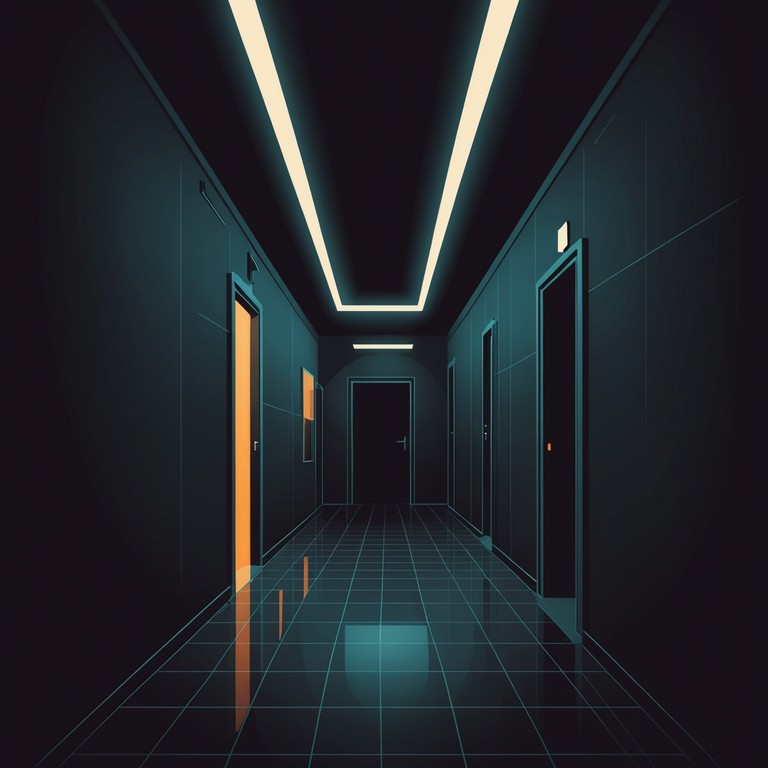This drum and bass track features a thrilling synergy of fast paced rhythms and chilling soundscapes, perfectly suited for invoking a sense of unseen dangers lurking in the shadows. The piece uses intricate drum patterns to create an atmosphere that is both anxiety inducing and captivating, ideal for soundtracking moments of suspense in games or films.
