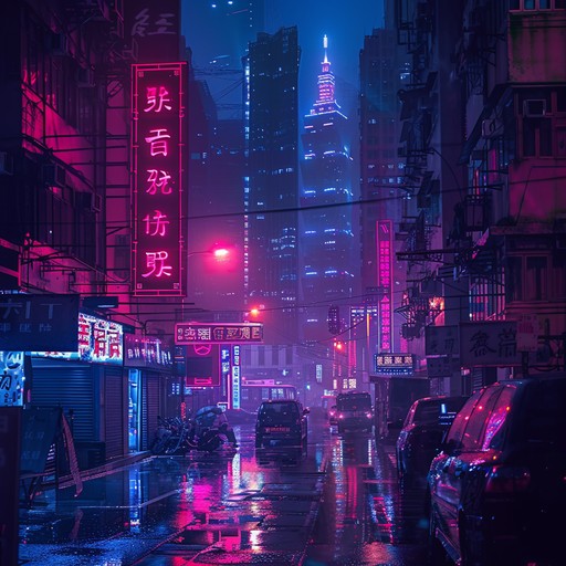 Immerse yourself in a sultry, nostalgic journey through the neon soaked streets of the 80s. With lush synthesizer textures and silky smooth melodies, neon velvet night captures the essence of a glamorous night out in a retro urban landscape. This track is perfect for setting a sensual, nostalgic mood, blending electronic elements with a soft, seductive groove.