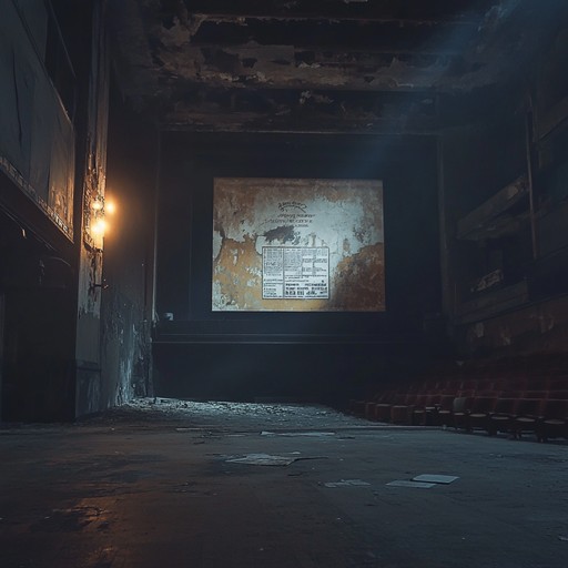 A spectral waltz that fills an empty, abandoned theatre with an eerie, haunting presence. The haunting melody swirls through the deserted halls, evoking the shadows of performers past and creating an almost tangible presence of memories long forgotten