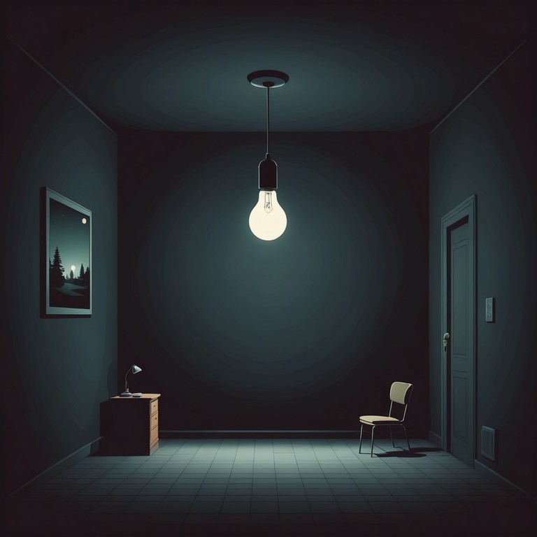 This track combines hauntingly low pitched synths with a relaxed but unsettling beat to furnish a suspenseful ambiance, ideal for scenes of uncertainty and suspense in chill settings. The slow tempo and minimalistic percussion elements help to build a sensation of tension without overwhelming the listener.