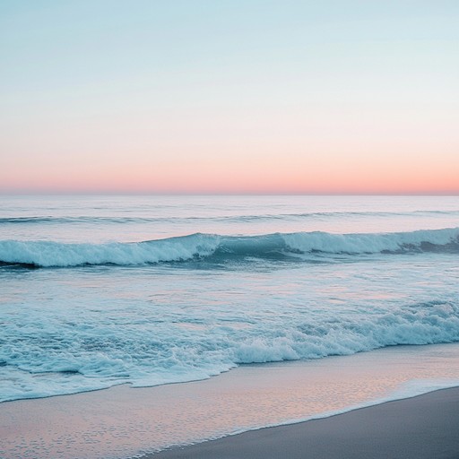 Relaxing instrumental with soft guitar melodies, capturing the peaceful essence of a sunset by the beach. It gently sways like the rhythm of the waves, creating a calming and serene atmosphere.