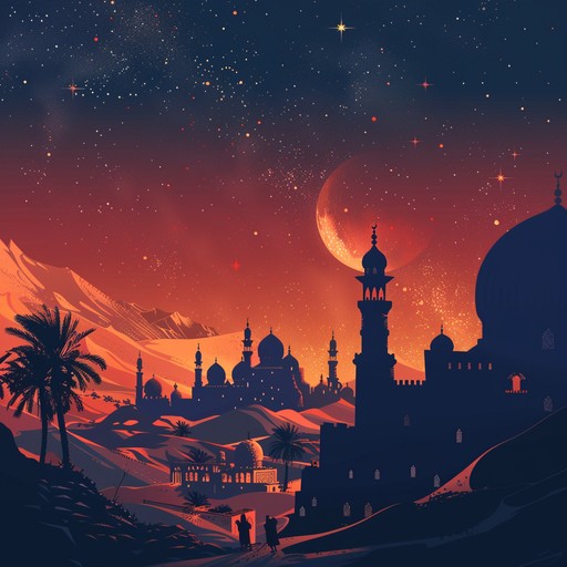 Embark on a mesmerizing adventure through the enchanting world of arabian nights. This instrumental piece weaves together the exotic sounds of traditional middle eastern instruments, creating a tapestry of mystery and wonder. The hypnotic melodies and pulsating rhythms transport the listener to a land of magic carpets, shimmering oases, and majestic palaces. Close your eyes and let the music paint a vivid picture of the timeless tales from 1001 nights.