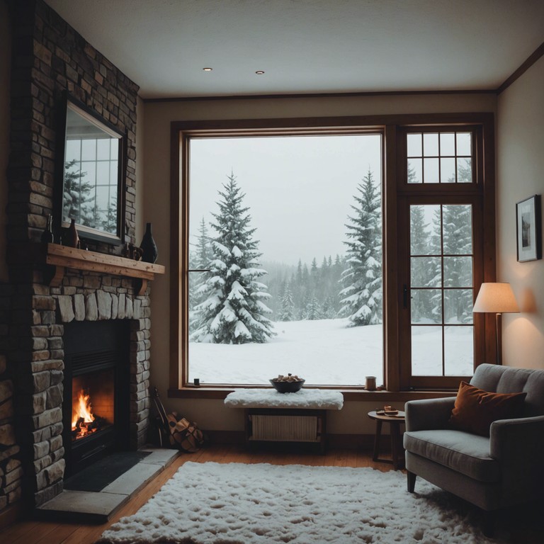 This track intertwines soft electronic beats with soothing holiday vibes, creating a perfect backdrop for cold winter nights. Reflecting the serene silence of snowfall, it invites you to unwind and embrace the warmth indoors.