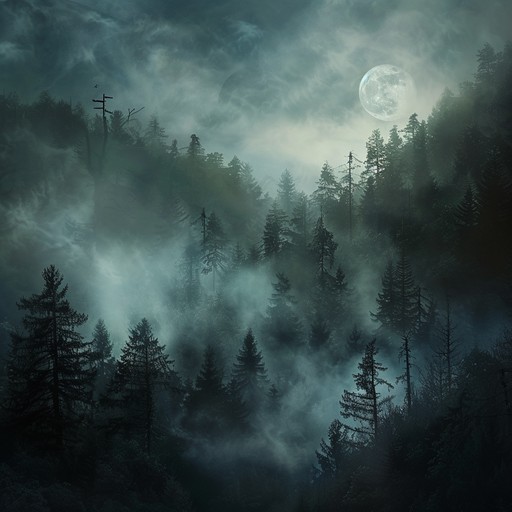 A serene and gentle ambient piece capturing the tranquility and subtle sounds of a nighttime forest. As the soft rustling of leaves blends with the distant call of an owl, a delicate piano melody weaves through the serenity, creating an atmosphere of peace and introspection.