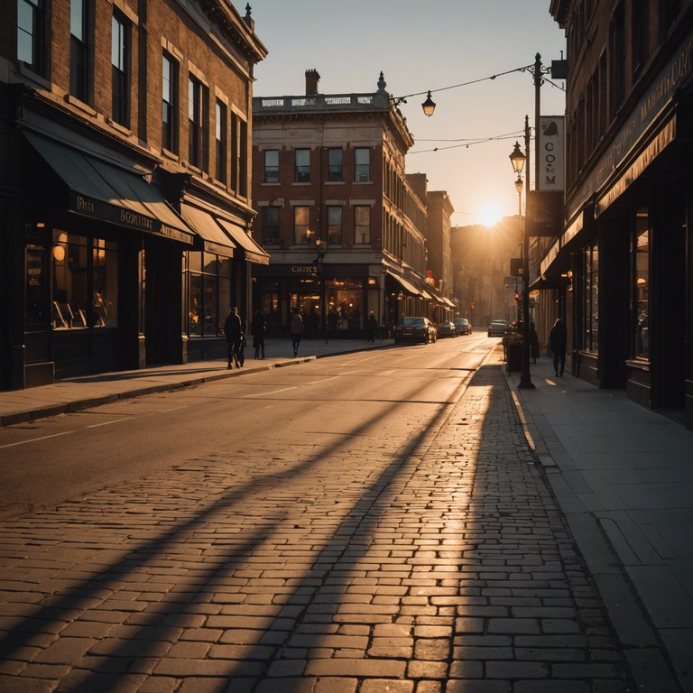 Setting an evocative scene of an evening where modern rhythm meets traditional melodies, this song takes you on a stroll through memories and moments with a backdrop of fading daylight and lively street scenes. Perfect for reflective listening or as background music to enhance an atmosphere of warmth and togetherness