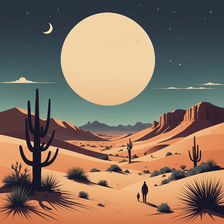 The track encapsulates the feeling of unease amidst a stark, dry desert setting. Traditional middle eastern instruments blend with modern anxious undertones, crafting a soundscape that reflects the tension and beauty of an ever changing rugged landscape.