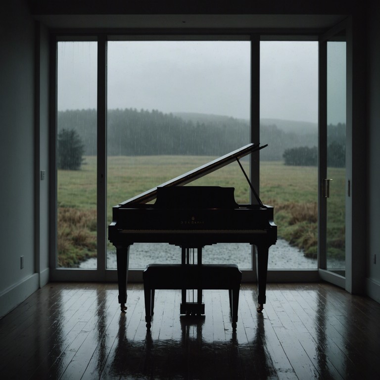 A song that explores the deep recesses of nostalgia and solitude, whispers of forgotten echoes combines subtle, sorrowful melodies with a backdrop of fading memories. The track revolves around airy, delicate piano arrangements that ebb and flow like tender whispers from the past, evoking a profound sense of yearning and introspection.