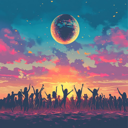 A lively, upbeat instrumental track that channels the vibrant and groovy essence of summer disco parties from the 1970s. With infectious rhythms and joyful melodies, this song is perfect for capturing the carefree and celebratory atmosphere of those memorable, sun soaked days.