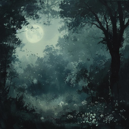 A captivating instrumental piece with melancholic guitar harmonies and deep, resonant percussion inspired by ancient folk traditions. This track paints a picture of a midnight forest, where shadows dance and spirits whisper their tales. The music builds, layer by layer, creating an immersive and haunting atmosphere.