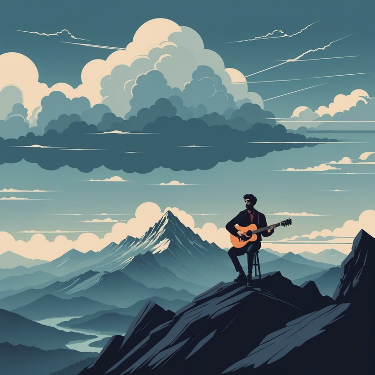 This alternative version of the track emphasizes the elements of a storm enveloping mountain peaks while guitar solos mimic the howling winds and thunderous echoes. It's an immersive experience that appeals to those who appreciate nature's power mirrored through music.