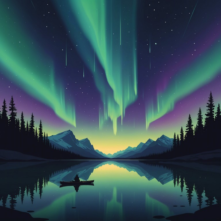 This track mixes elements of traditional finnish music with modern, spacey synthesizers creating an atmospheric experience that feels both nostalgic and fresh. It utilizes the kantele, a traditional finnish plucked string instrument, layered with ethereal synth pads to carry the listener through a tranquil, star lit northern night. The mood is reflective and slightly psychedelic, perfect for introspective listening or a serene night drive.