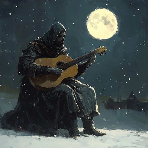 A captivating blend of ancient troubadour music and modern atmospheric elements, this piece combines the haunting sounds of a medieval lute with the ethereal ambiance of synthesizers. The tune evokes images of wandering minstrels telling tales of old, enhanced by otherworldly sounds.